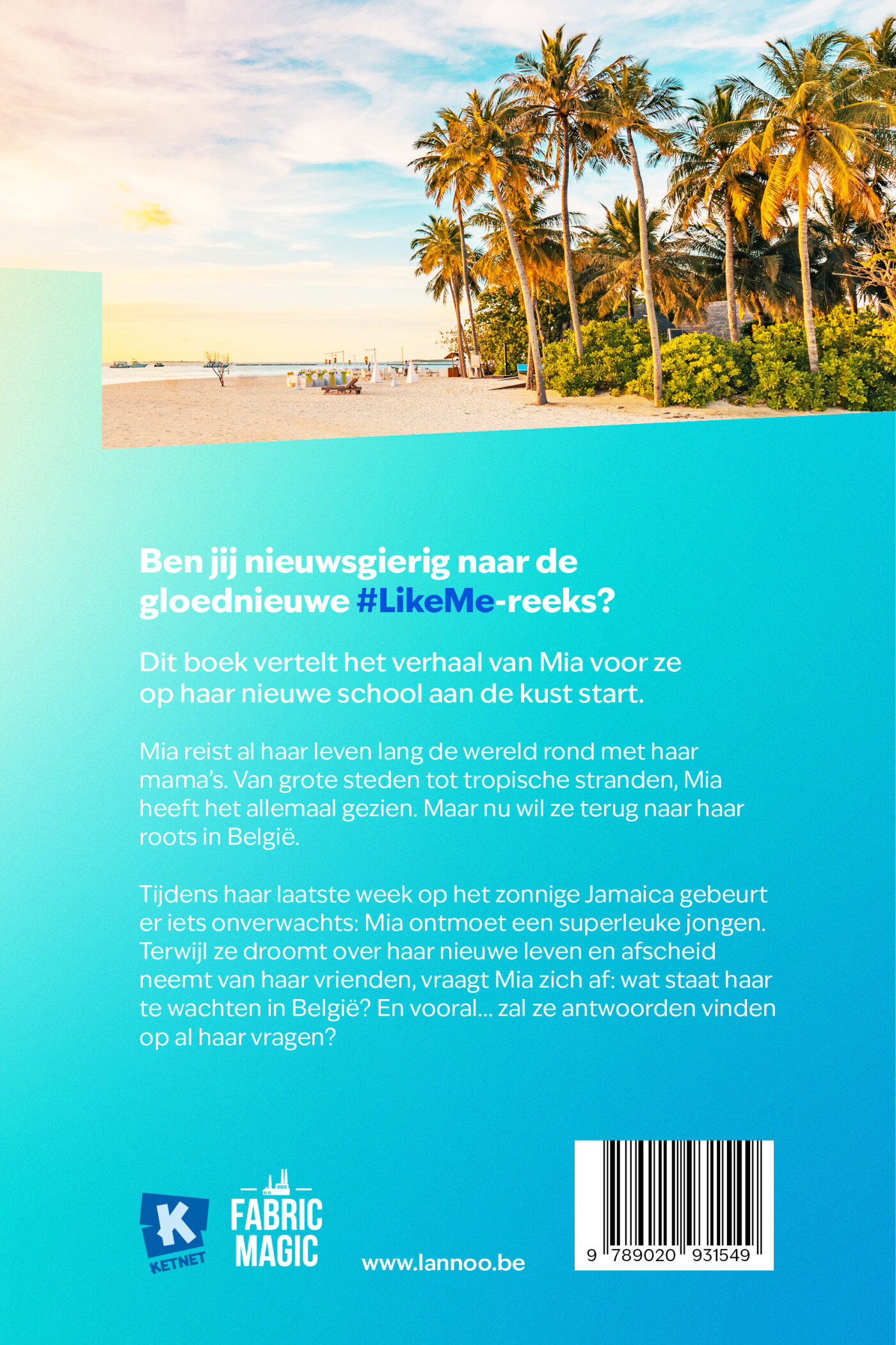 Zomernacht / #LikeMe achterkant