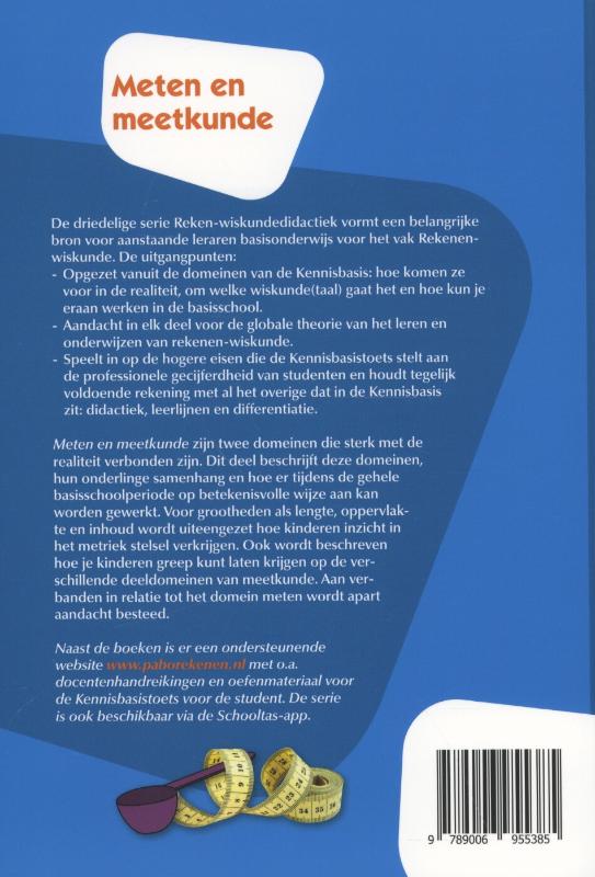 Meten en meetkunde Meten en meetkunde achterkant