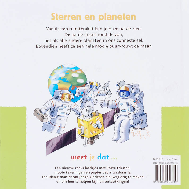 Sterren En Planeten achterkant