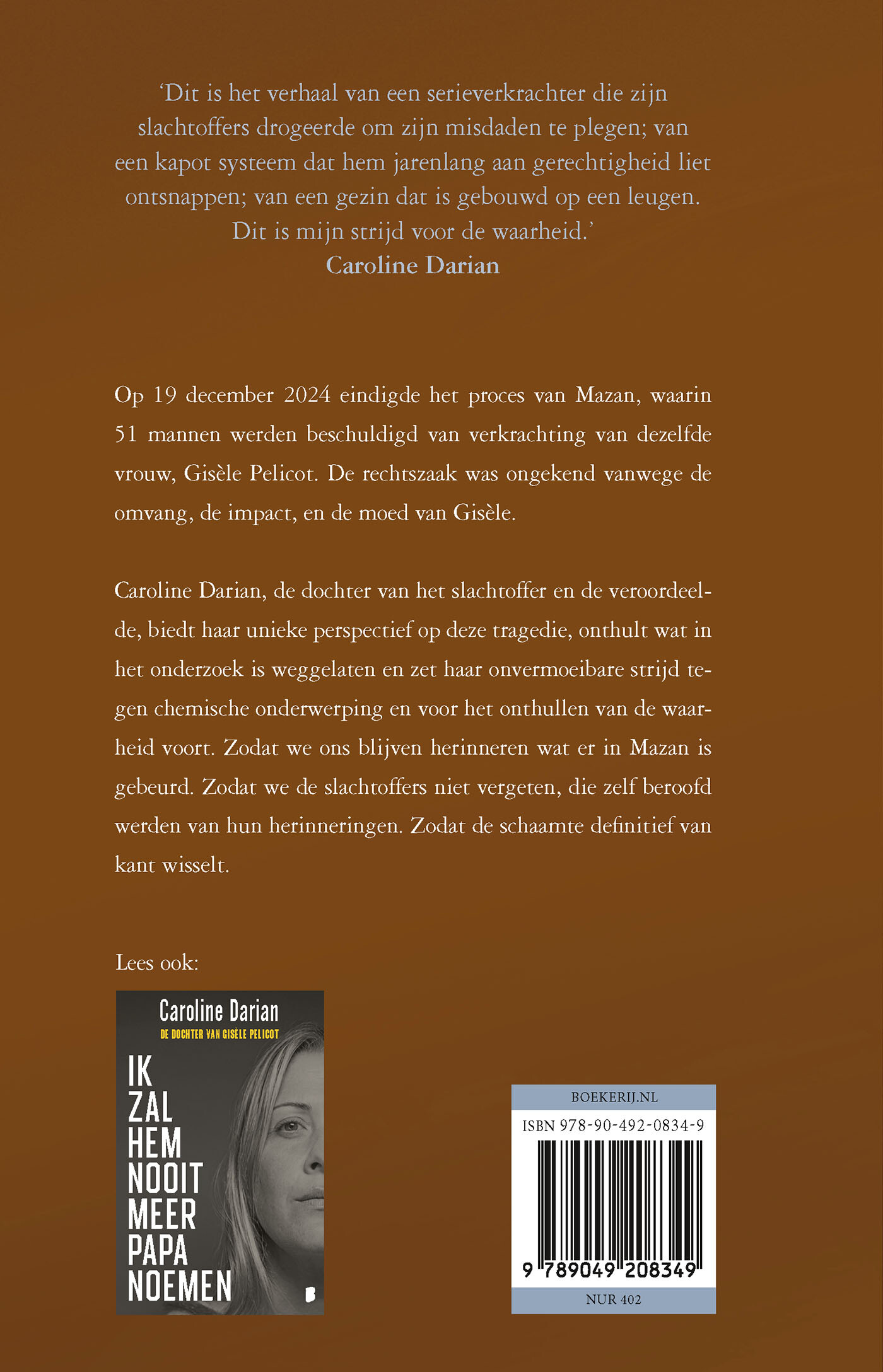 Zodat we het niet vergeten achterkant