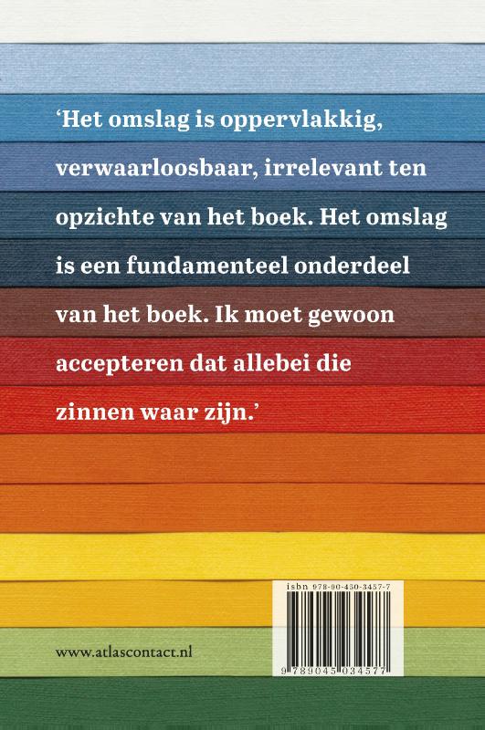 De kleren van het boek achterkant