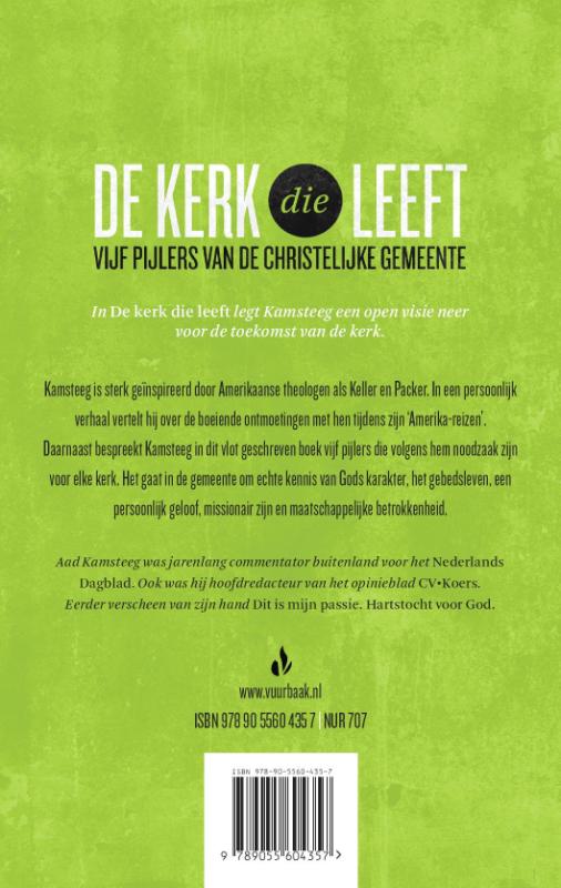 De Kerk Die Leeft achterkant