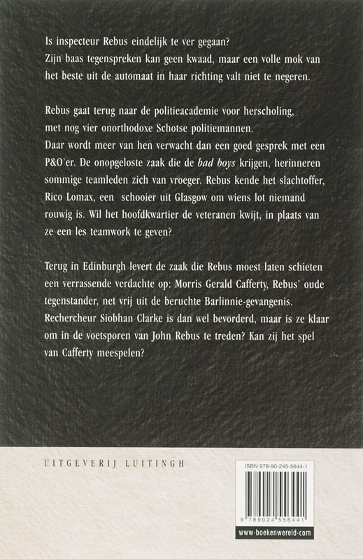 Lazarus / John Rebus / 13 achterkant