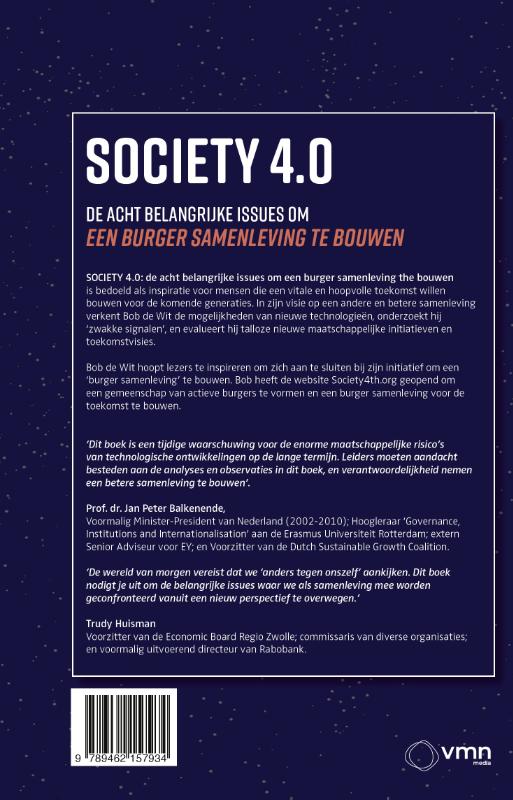 Society 4.0 Society 4.0 achterkant