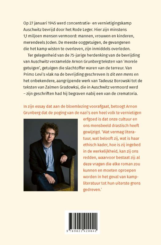 Bij ons in Auschwitz Bij ons in Auschwitz achterkant