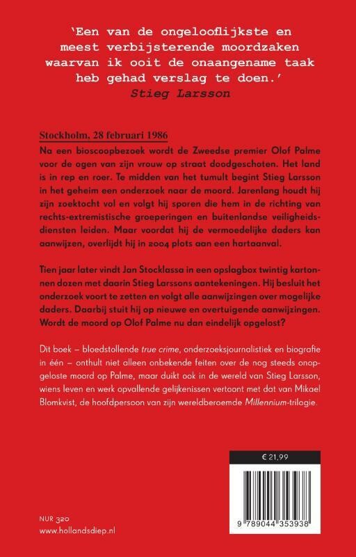 Stieg Larssons erfenis achterkant