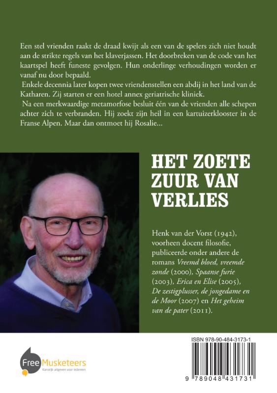 Het zoete zuur van verlies achterkant