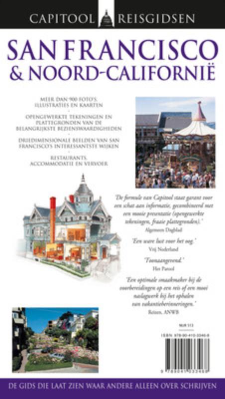 Capitool reisgidsen San Francisco en Noord-Californië / Capitool reisgidsen Capitool reisgidsen San Francisco en Noord-Californië / Capitool reisgidsen achterkant