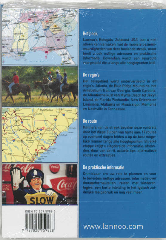 Zuidoost-USA / Lannoo's blauwe reisgids Zuidoost-USA / Lannoo's blauwe reisgids achterkant