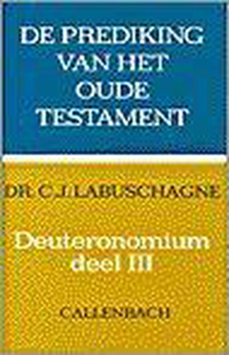Labuschagne Deuteronomium 3 Dr 1 thumbnail
