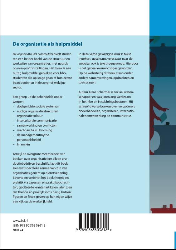 De organisatie als hulpmiddel achterkant