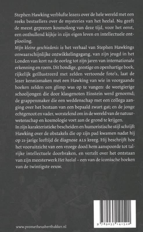 Mijn kleine geschiedenis achterkant