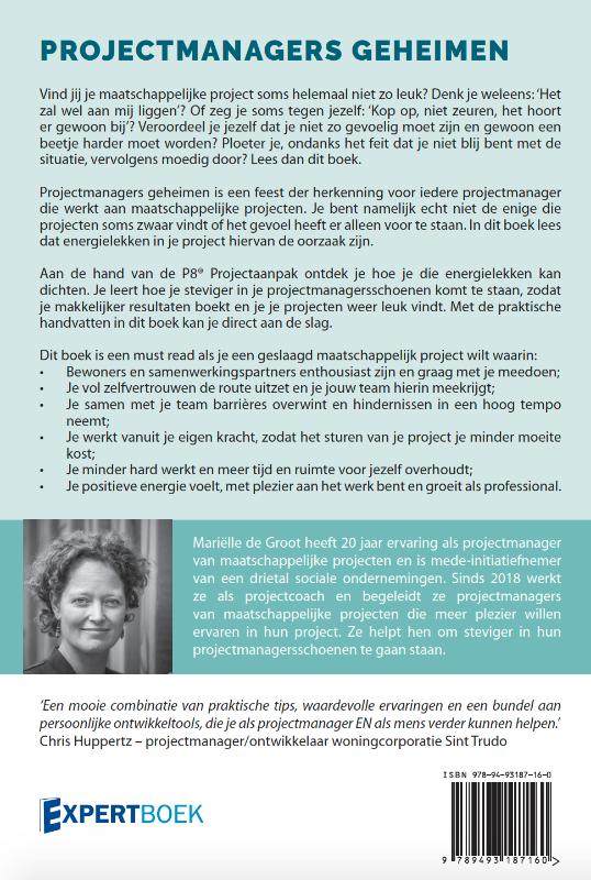 Projectmanagers geheimen achterkant