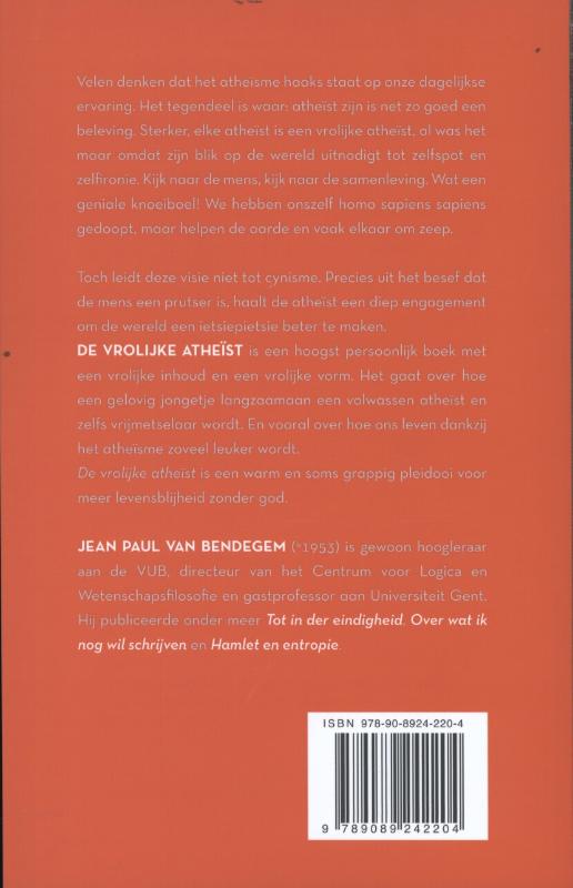 De vrolijke atheïst achterkant