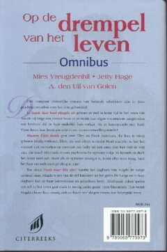 Op de drempel van het leven omnibus achterkant