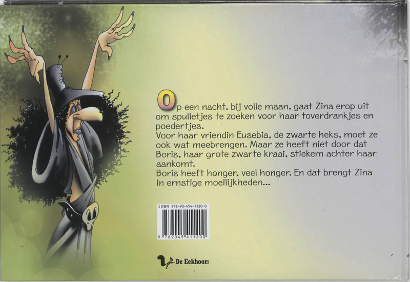 Zina De Toverheks / Druk 1 achterkant