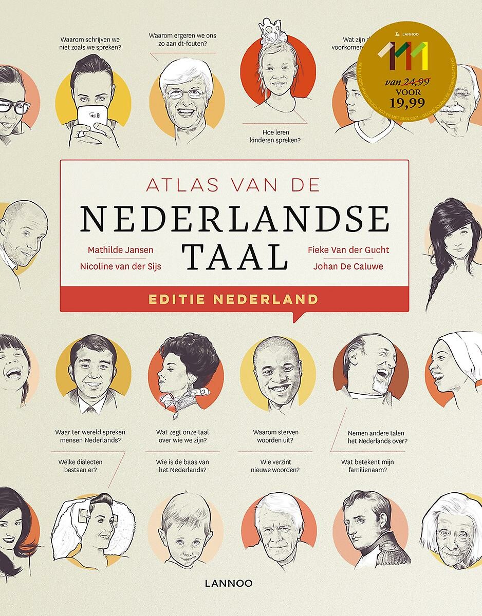 Atlas van de Nederlandse taal - Editie Nederland achterkant