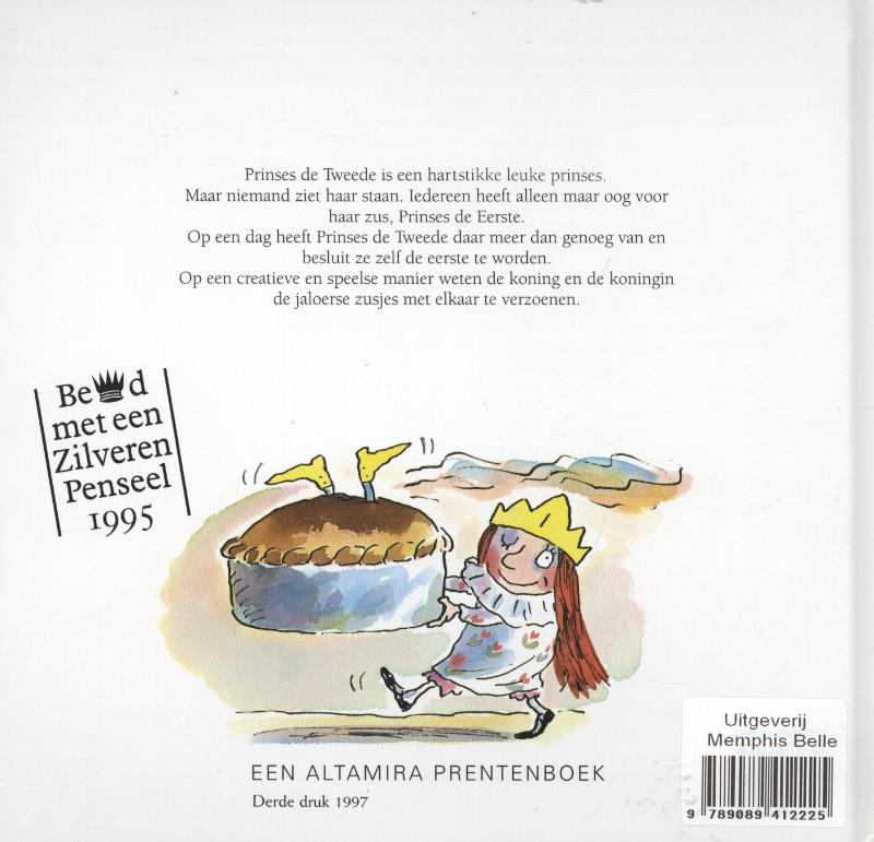 Zij is altijd de eerste ! / De kleine prinses achterkant