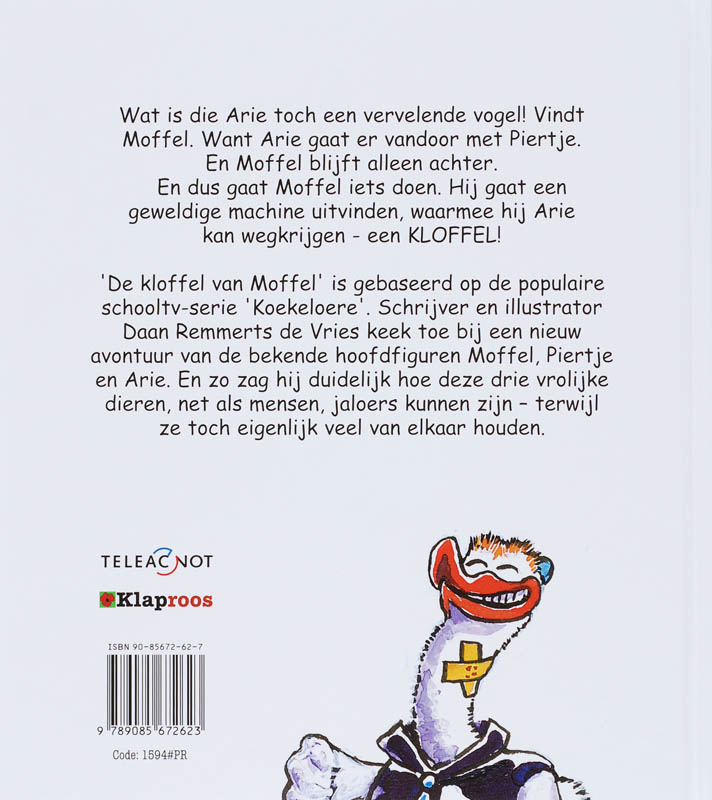 De kloffel van Moffel / Moffel en Piertje achterkant