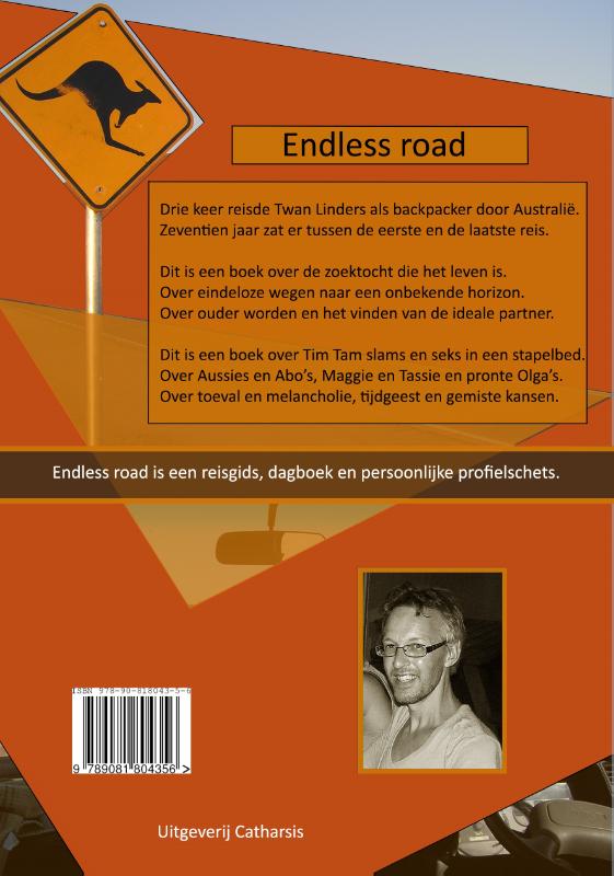 Endless road - Terug naar Australie achterkant