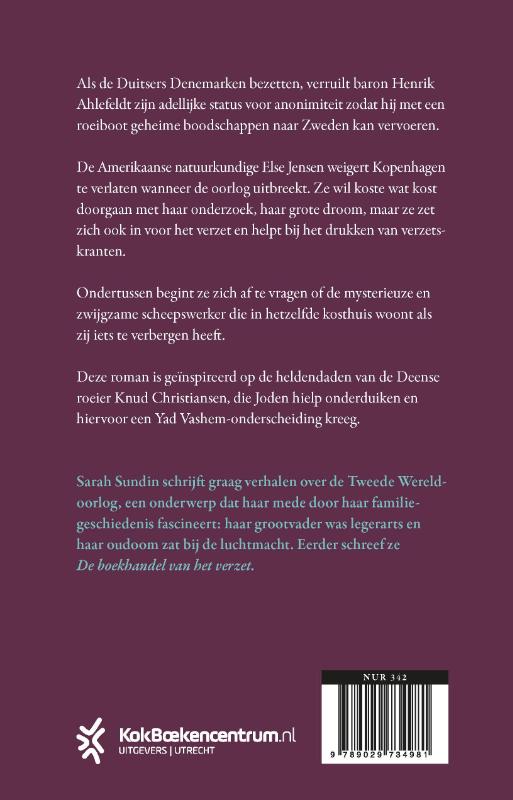 De roeier van Kopenhagen achterkant