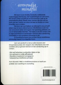 Eenvoudig mindful achterkant