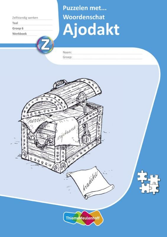 Groep 6 Puzzelen met woordenschat / Ajodakt Taal, 5 ex Werkboek Groep 6 Puzzelen met woordenschat / Werkboek