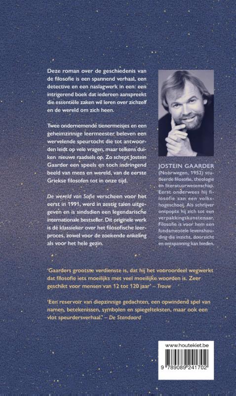 De wereld van Sofie De wereld van Sofie achterkant