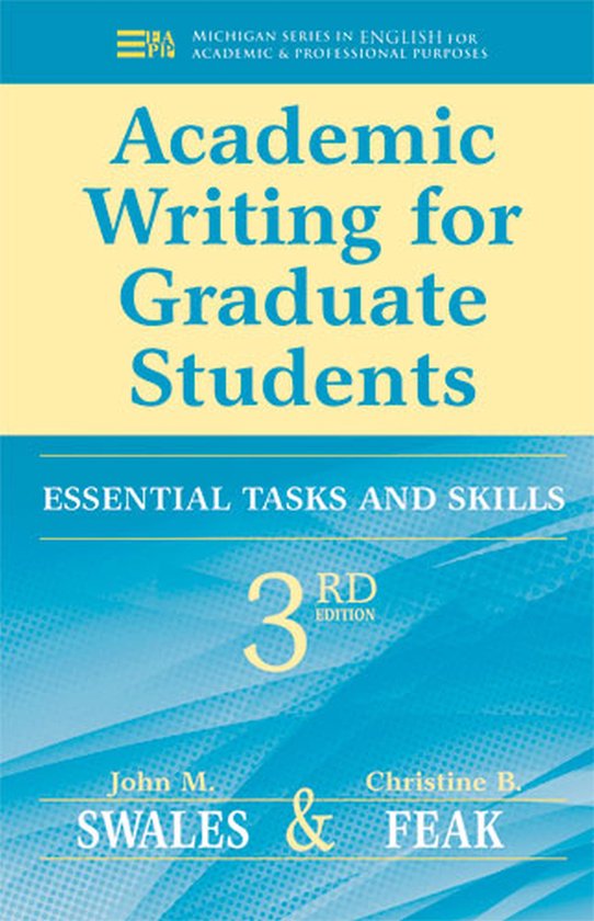 John Swales Academic Writing For Graduate Students