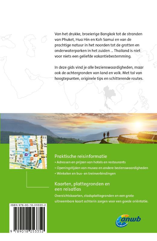 Thailand / ANWB Wereldreisgids achterkant