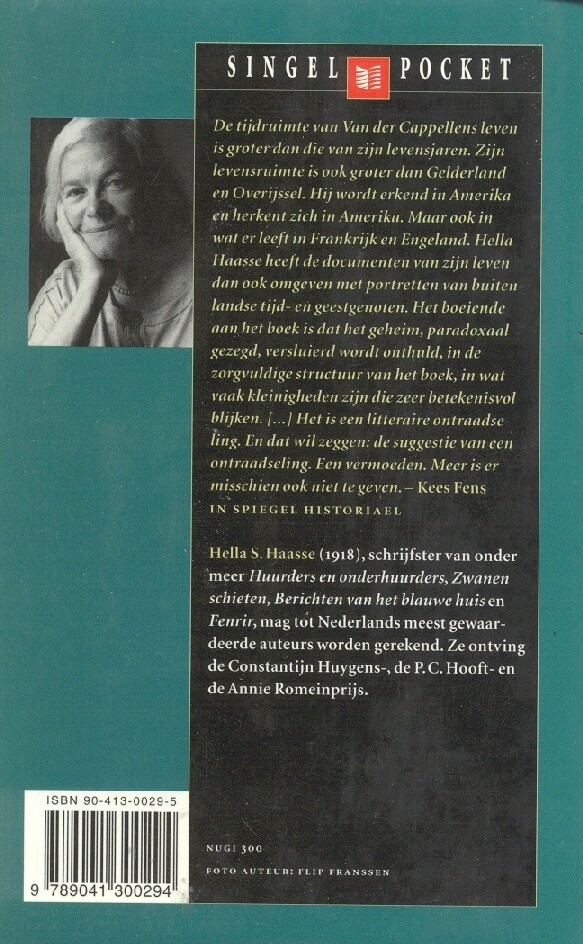 Schaduwbeeld, of Het geheim van Appeltern / Singel pockets achterkant