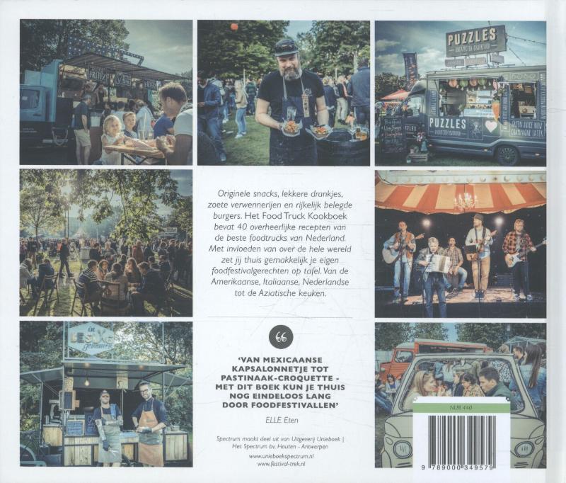Het food truck kookboek achterkant