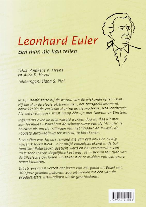 Leonhard Euler / Epsilon uitgaven / 60 achterkant