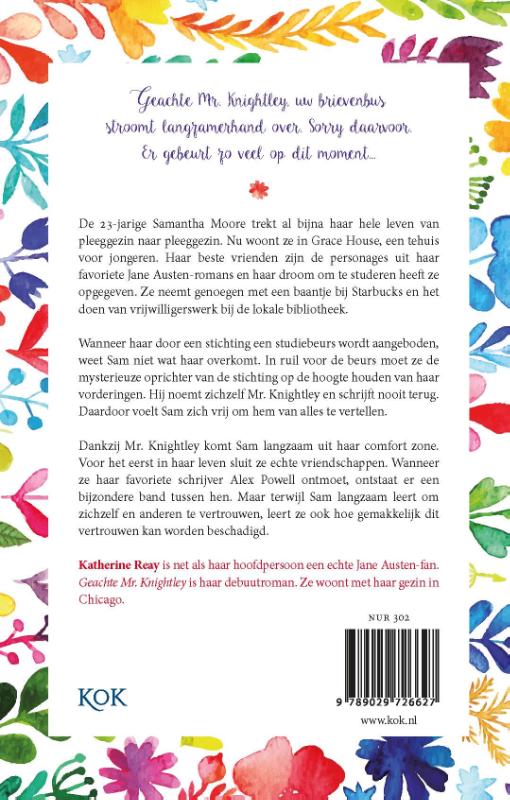 Geachte Mr. Knightley Geachte Mr. Knightley achterkant