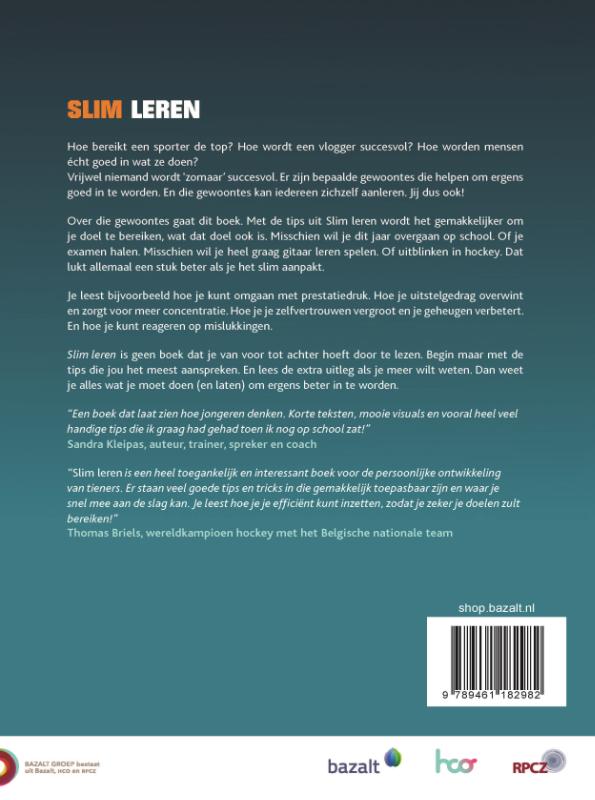 Slim leren achterkant