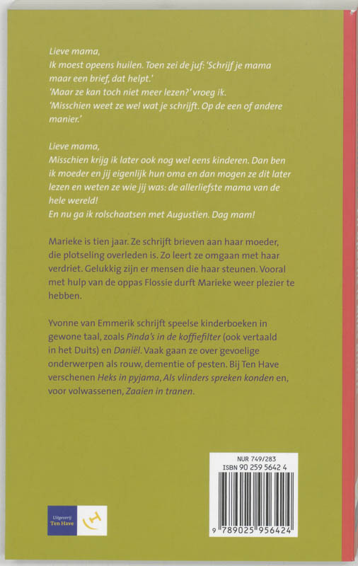 En opeens is alles anders En opeens is alles anders achterkant