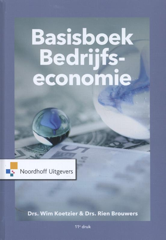 Wim Koetzier Basisboek Bedrijfseconomie