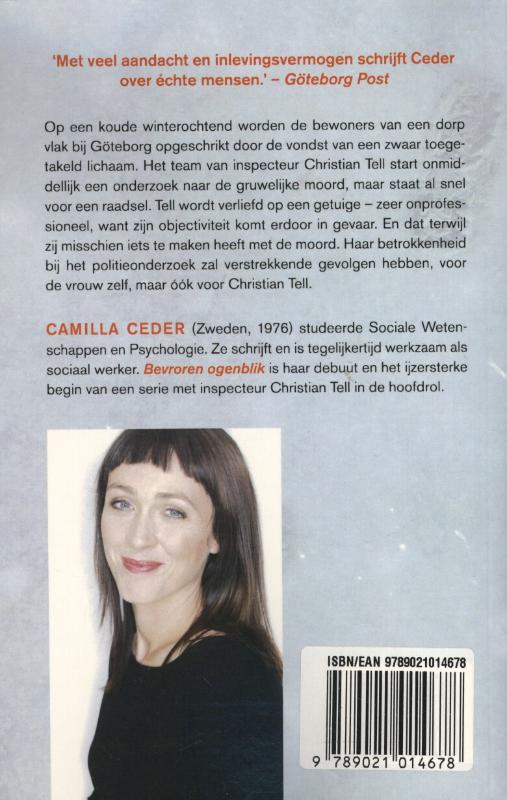 Bevroren ogenblik Bevroren ogenblik achterkant