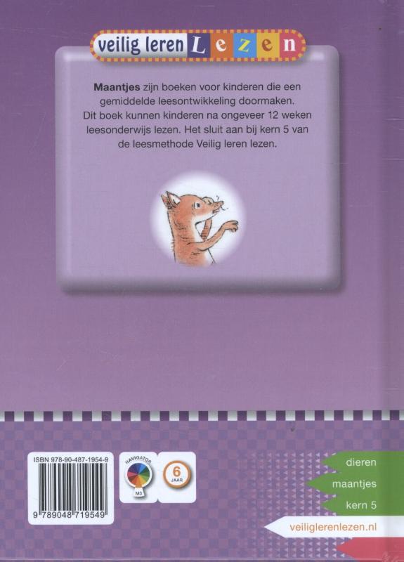 Vos doet dom / AVI M3 / Veilig leren lezen Vos doet dom / AVI M3 / Veilig leren lezen achterkant