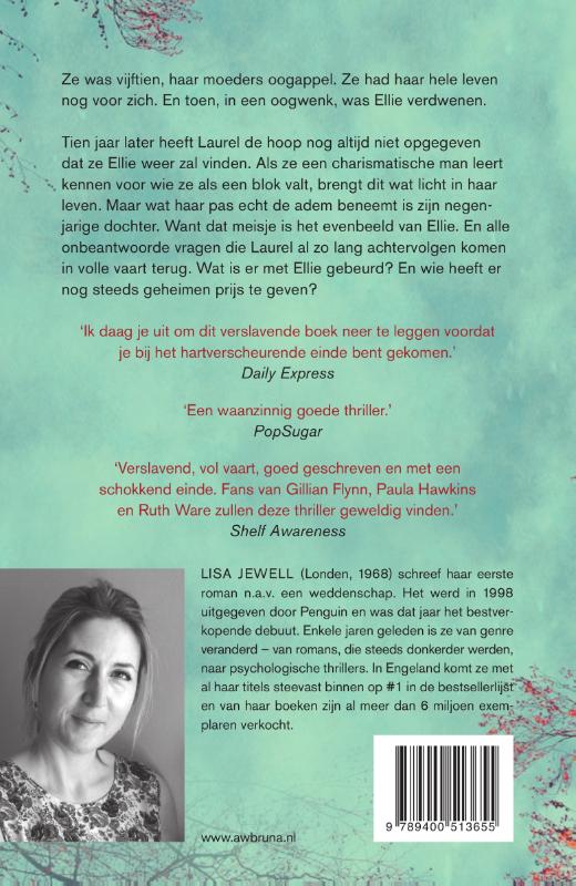 Toen was ze weg Toen was ze weg achterkant