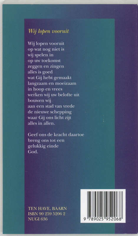 Bid om vrede achterkant