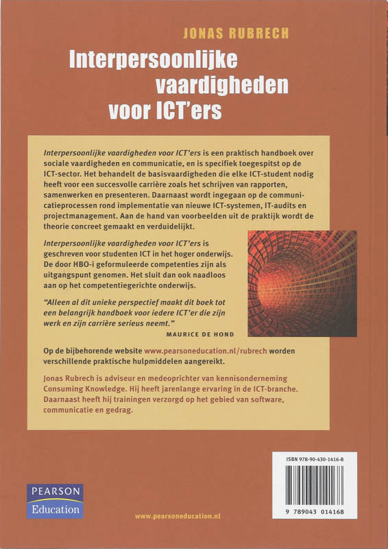 Interpersoonlijke vaardigheden voor ICT'ers achterkant