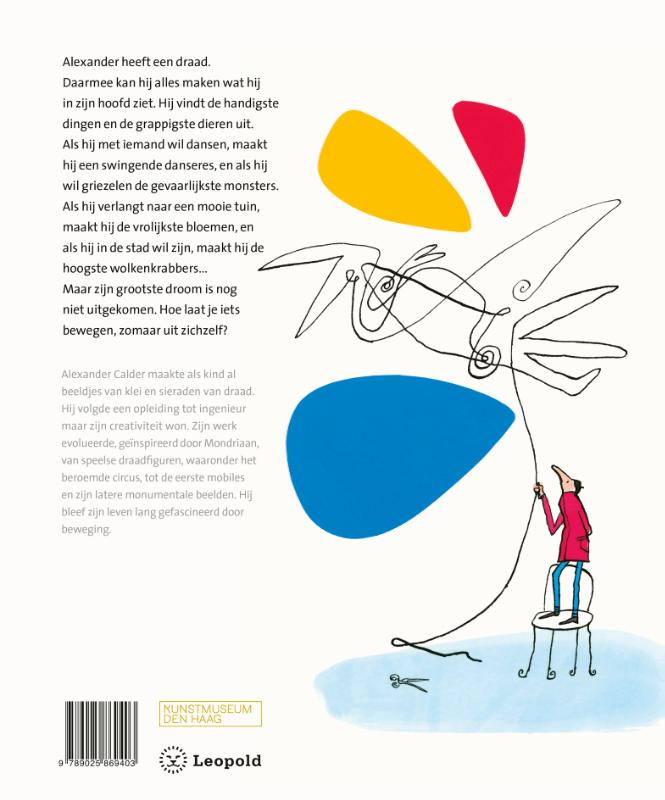 Calder / Kunstprentenboeken van Leopold en Gemeentemuseum Den Haag achterkant