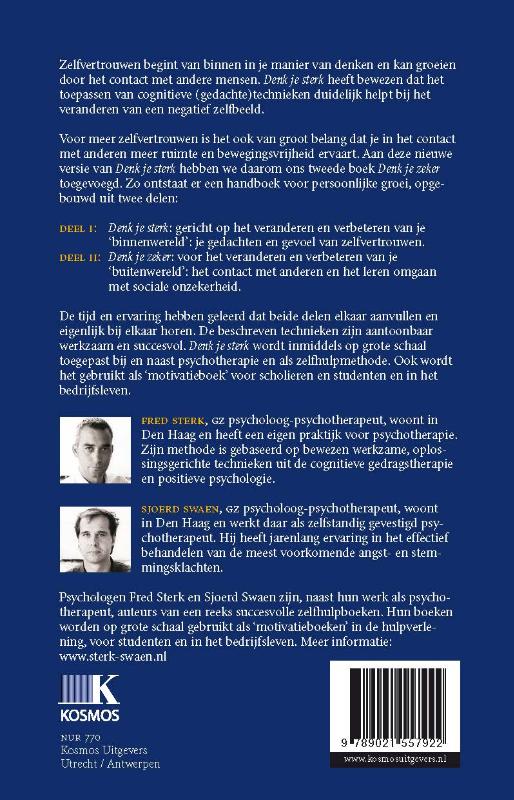Denk je sterk Denk je sterk achterkant