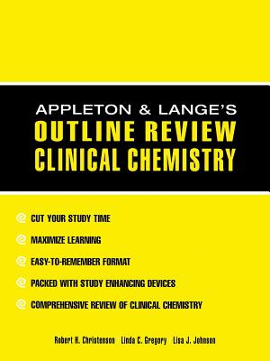 Appleton And Lange'S Outline Review Clinical Chemistry