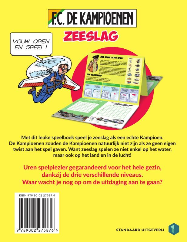 Zeeslag F.C. De Kampioenen / F.C. De Kampioenen / 1 achterkant