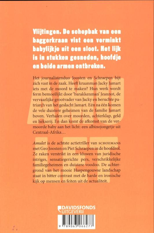 Amulet Amulet achterkant