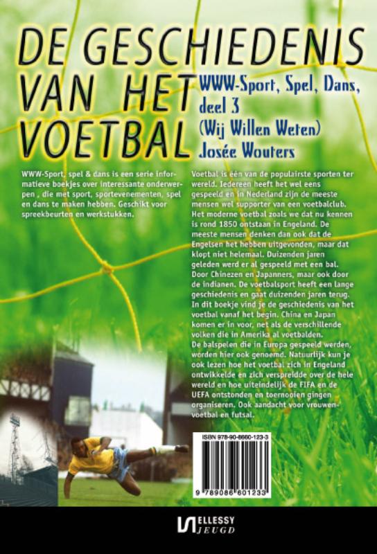 WWW-Sport, spel & dans 3 -   De geschiedenis van het voetbal achterkant