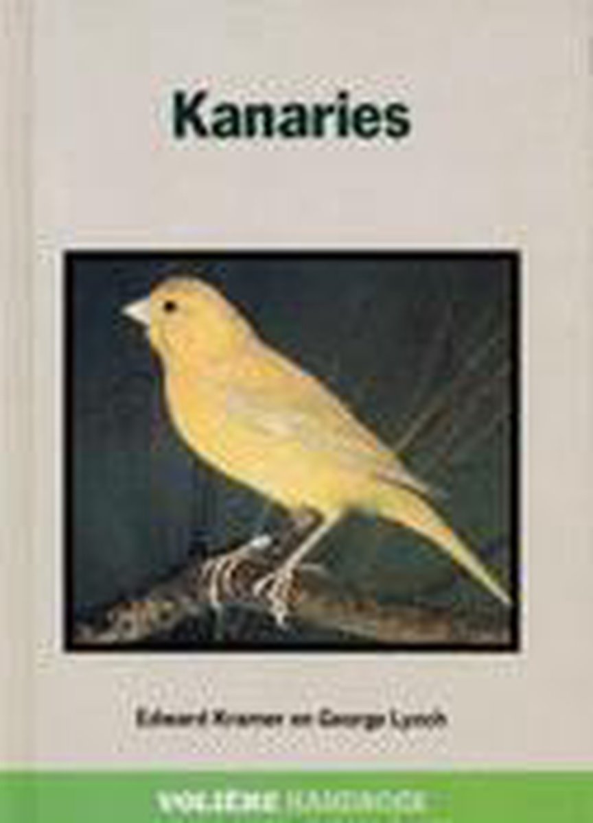 boekenbalie_9789062487295_cover Kanaries / Voliere handboek