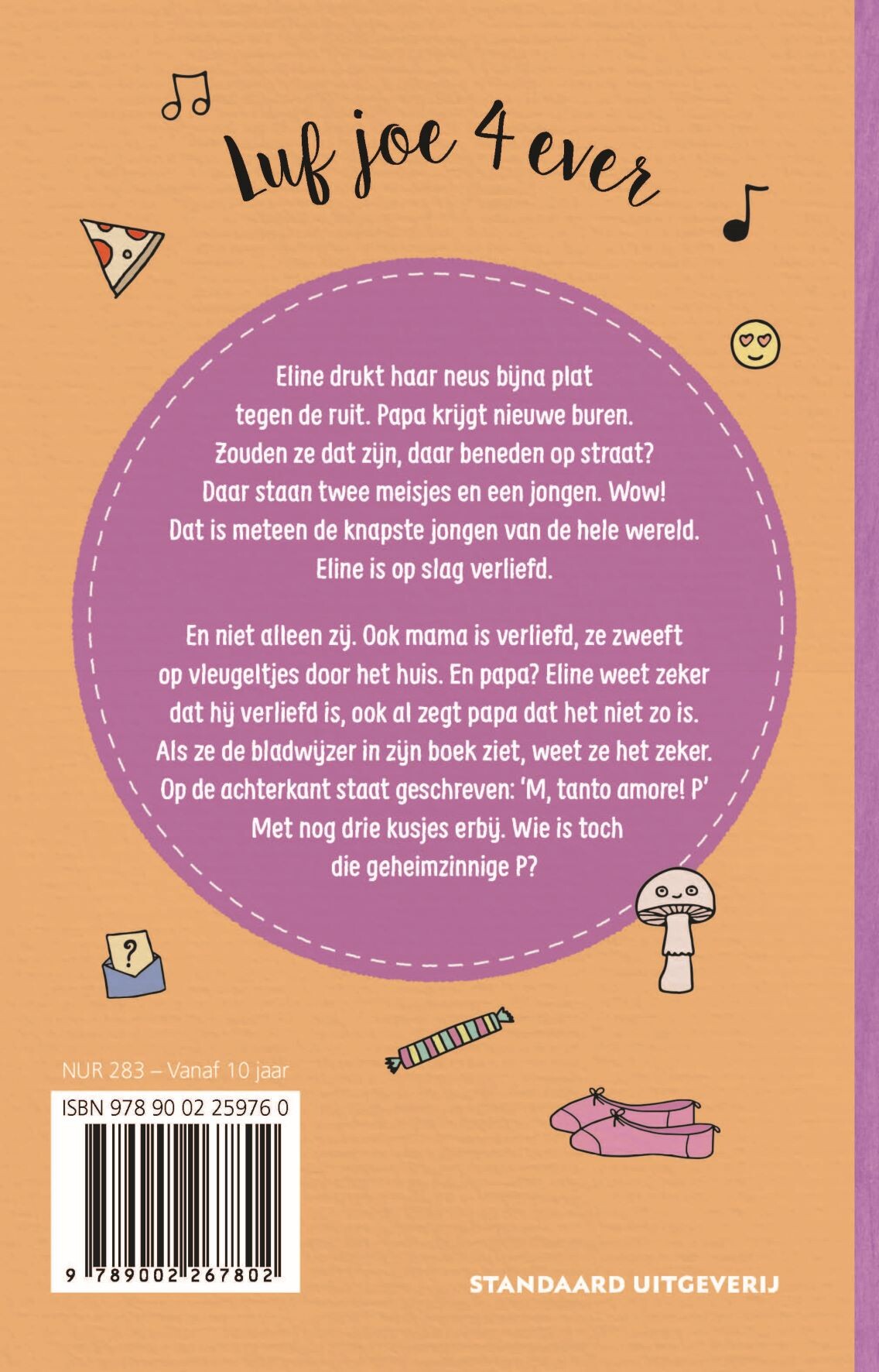 Luf Joe 4 ever / For friends only! / 18 achterkant